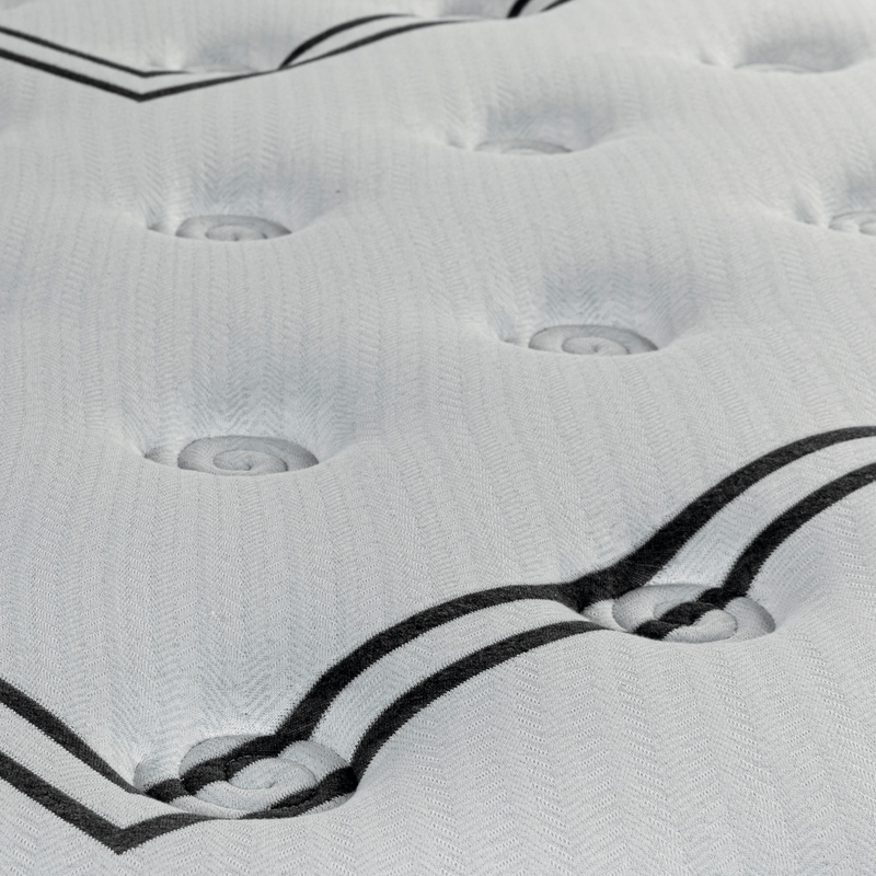 Detalle Tela de Tapa Colchón Beautyrest Platinum 200x100