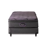 Colchón y Sommier Beautyrest Platinium posee una base combinada de resortes enfundados Beautyrest Originales, Smart y Plus.