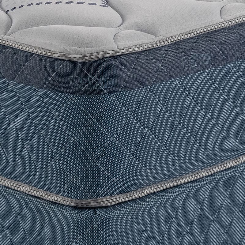 Colchón y Sommier Belspring 3, 2 Plazas 190x150 compuesto por Resortes Templados Electrónicamente con Doble Marco de Acero.