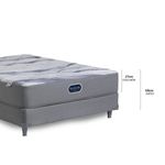 Colchón y Sommier BackCare Foam con espumas de última generación. Combina  Espuma Alta Densidad y Espumas Evolution Gel.