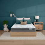 Colchón BeautySleep Pocket se compone de los Resortes Pocket de acero de estructura cilíndrica embolsados individualmente.