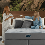 Colchón y Sommier BackCare Foam con espumas de última generación. Combina  Espuma Alta Densidad y Espumas Evolution Gel.