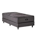 Colchón y Sommier Beautyrest Silver se compone de una base central de resortes enfundados. Espuma de alta densidad.