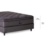 Colchón Beautyrest Platinium posee una base combinada de resortes enfundados Beautyrest Originales, Smart y Plus.