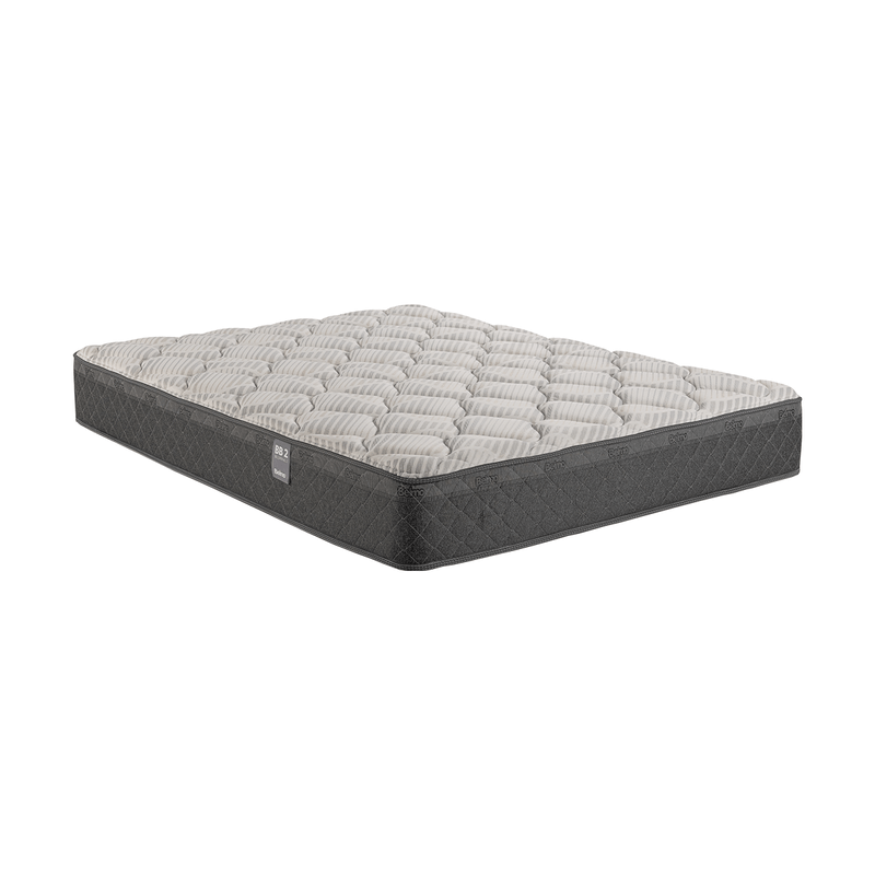 Colchón Belspring 2, 2 Plazas 190x140 compuesto por resortes Bicónicos con Estabilizadores de Espuma. Tapizado en Tejido de Punto. Envío rápido y cuotas sin interés.