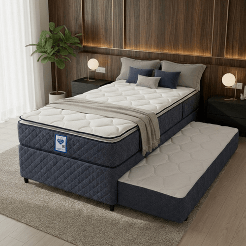 Cama Con Carro Spring Air Four Seasons DuoSpring Firm