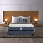 Colchón y Sommier Four Seasons Firm, 1 Plaza 190x80,contiene tecnología Flexi Foam de espuma de alta densidad. Contiene Pillow Top