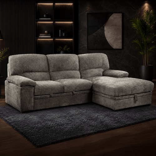 Sillón Tessaro 3 Cuerpos Gris