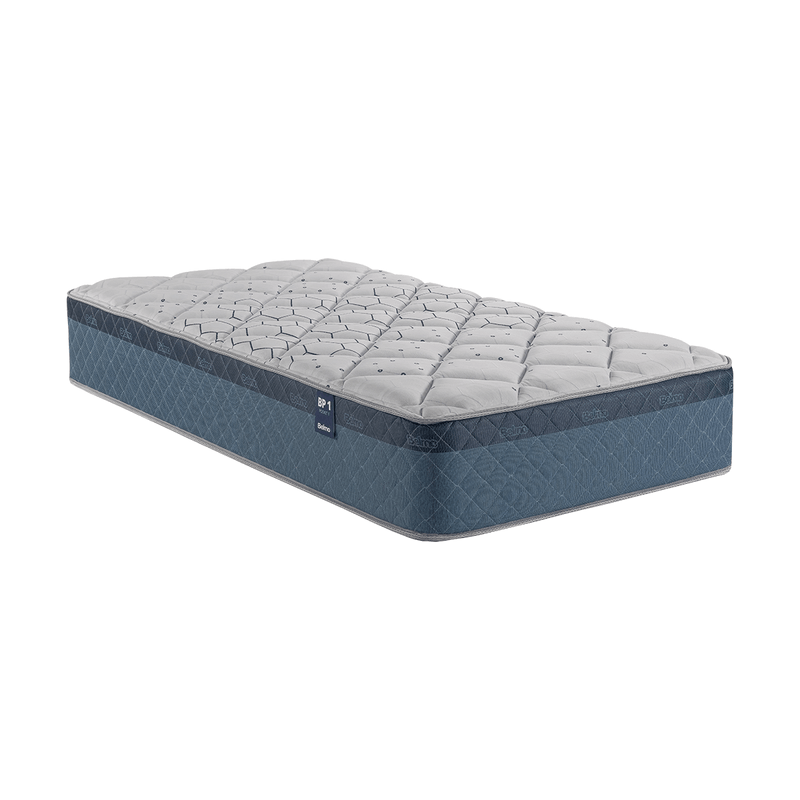 Colchón Pocket 1, 1 Plaza 200x100, compuesto de Resortes Pocket combinado con mantas interiores de Alta Densidad y Espuma Perimetral.