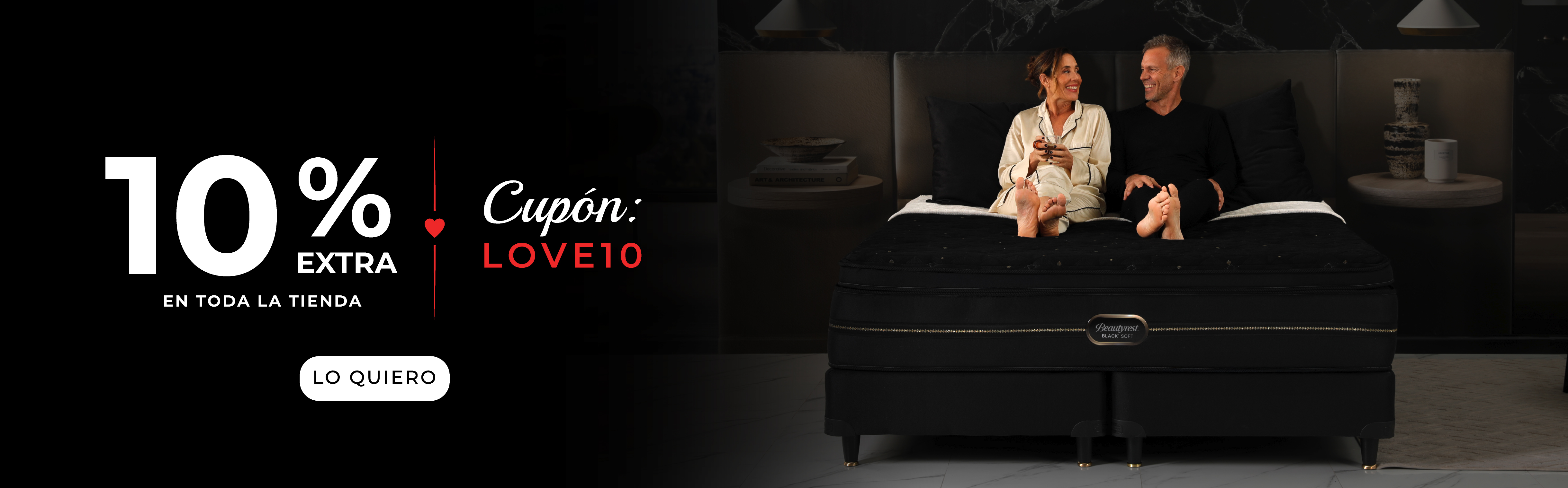 Cupón LOVE10 10%Extra