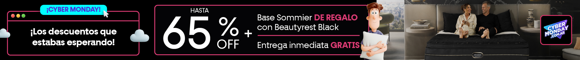 Base de regalo con Beautyrest Black