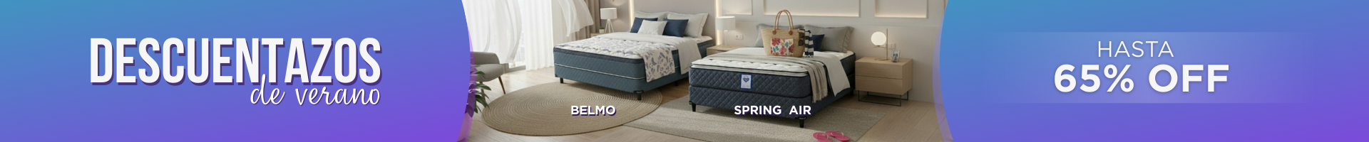 Descuentazos verano Hasta 65% OFF