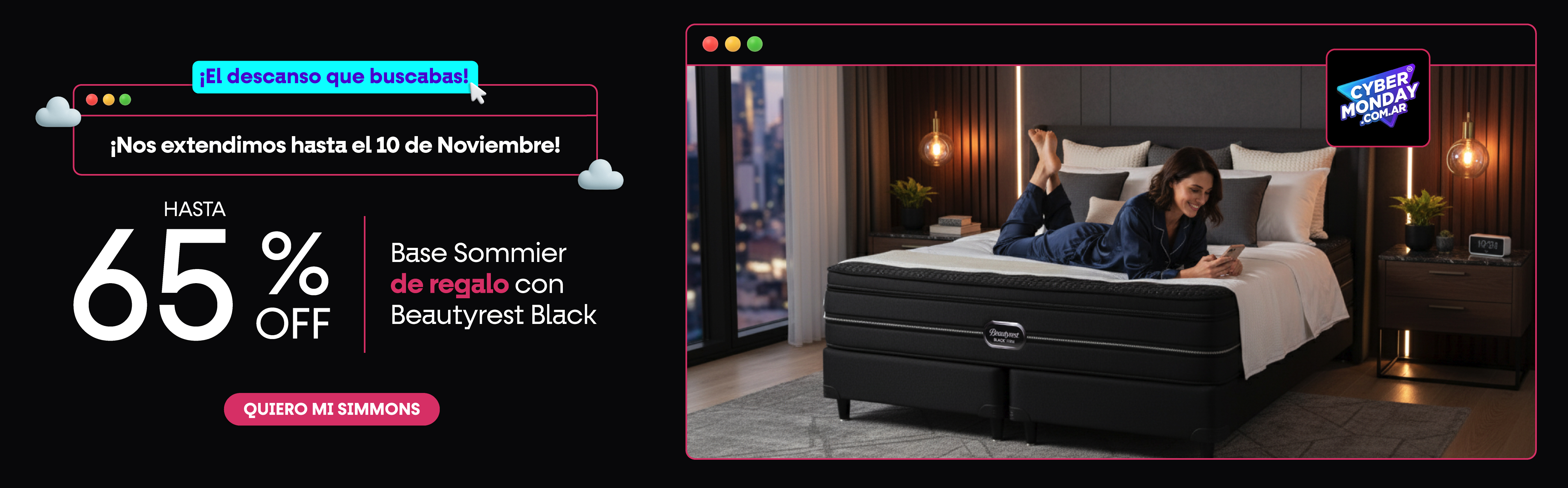 Nos extendemos hasta el 10 de noviembre