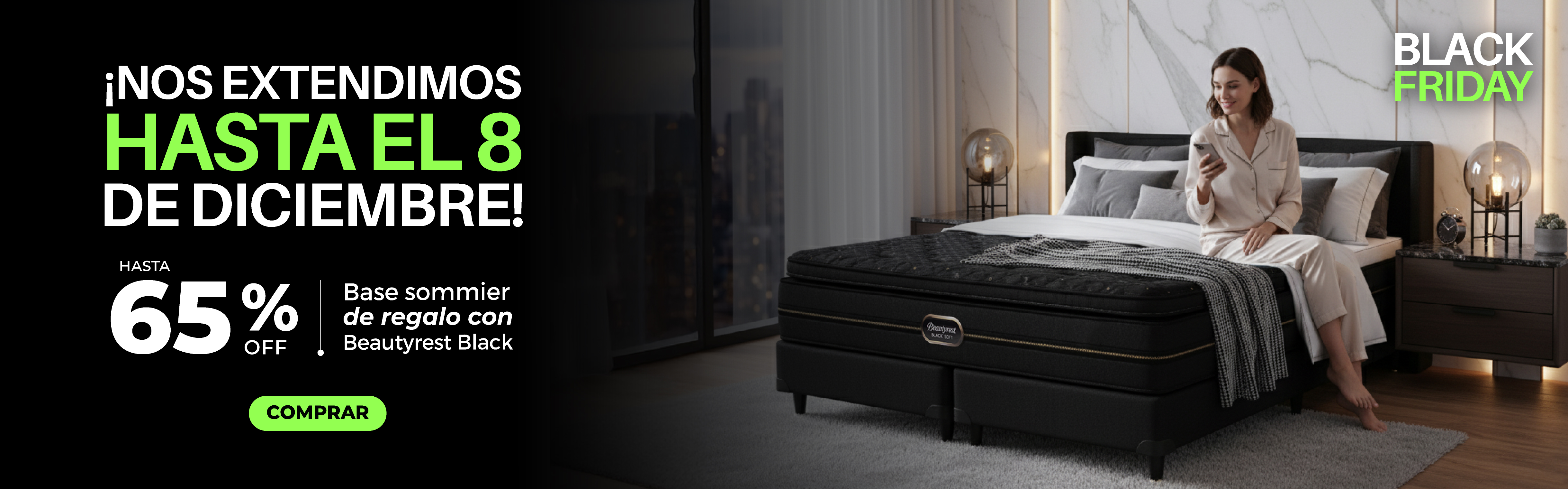 El Black Friday se extiende hasta el 8 de Diciem