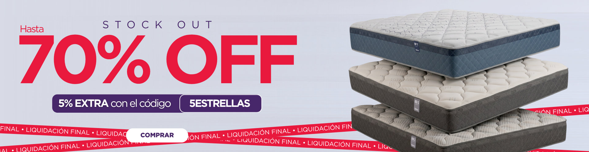 5% Extra Cupón 5ESTRELLAS
