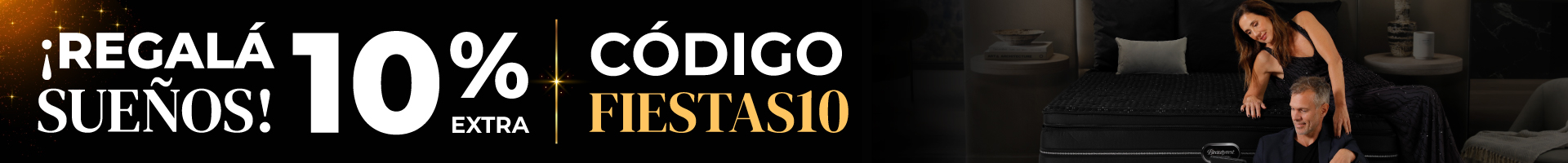 Cupón FIESTAS10 10% Extra
