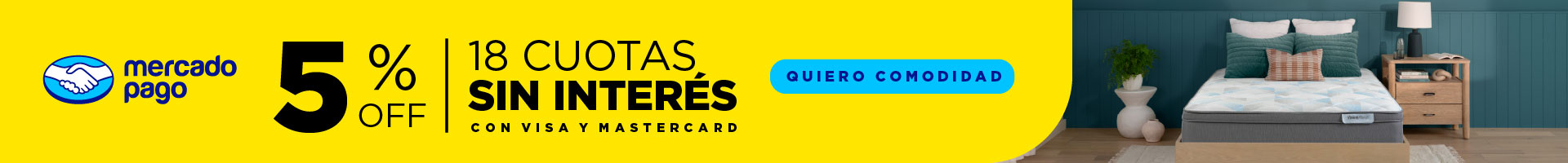5% OFF Con Mercado Pago