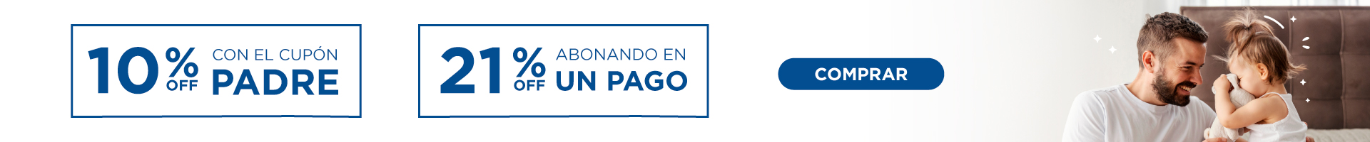 21% off abonando en 1 pago